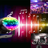 Rotating Crystal Magic Ball Disco Light